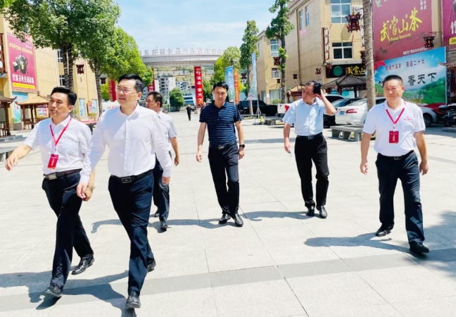 市委常委、常务副市长张澍等领导莅临公司调研