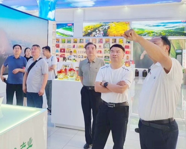 襄阳市宜城市考察团莅临公司考察